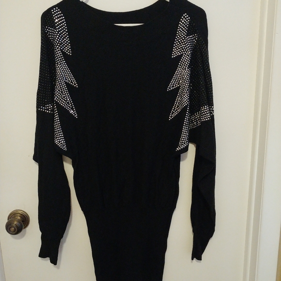 Embellished Sweater Dress - Picture 1 of 4